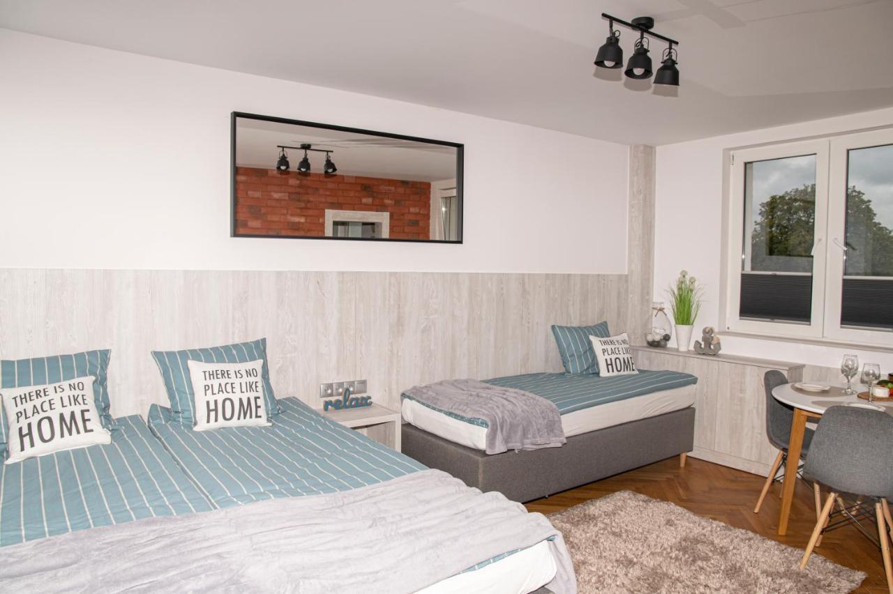 Apartamento Leborska Kajuta Lębork Exterior foto